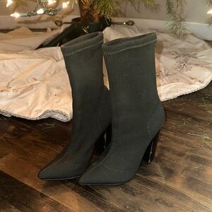 Steve Madden Dark Green Women's Boots